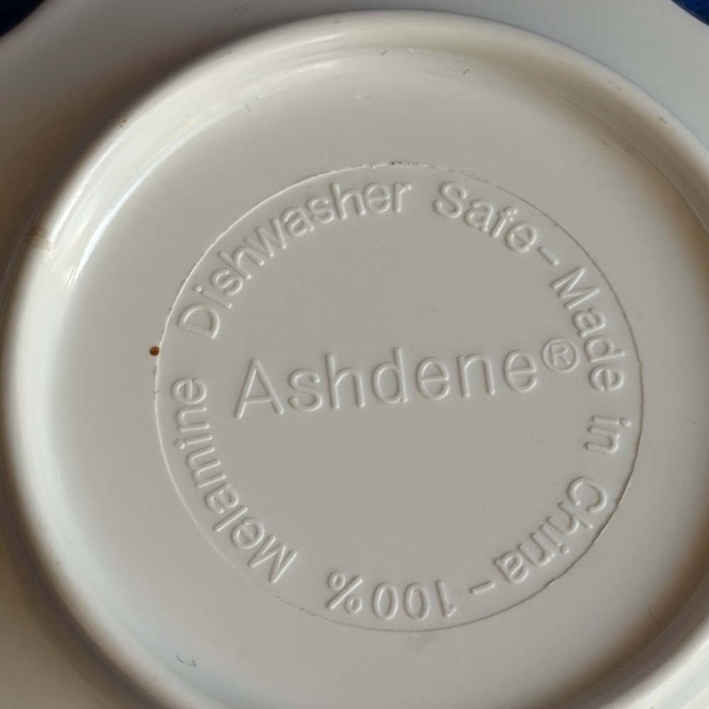 Ashen Blue Iris Floral Tea Mug with Lid & Strainer Rare Find. - Picture 10 of 13